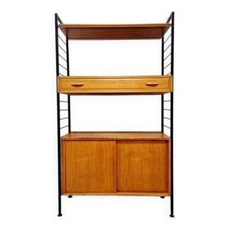 Armoire à étagères Ladderax de Staples du milieu du siècle