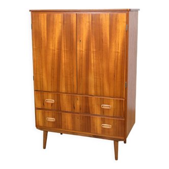 Armoire en teck du milieu du siècle, années 1970