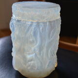 3 opalescent glass jars 60's geoffrey baxter