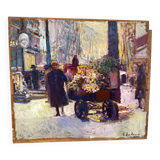 Parisian florist signed Landauer