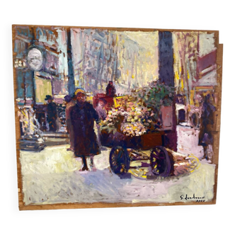 Fleuriste parisienne signé Landauer