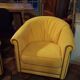 Pair of yellow armchairs
