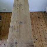 Wood fireplace mantle