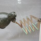 Accordion lamp 1950 push button on base