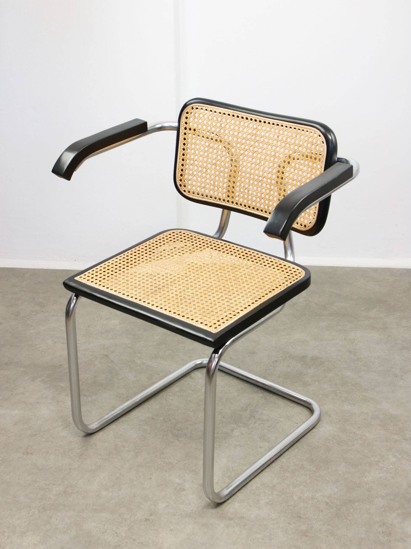Vintage Cesca B64 armchair by Marcel Breuer