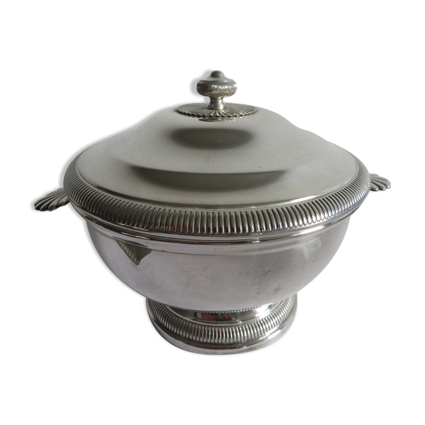 vegetable/small silver metal soup kitchen