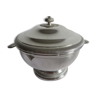 vegetable/small silver metal soup kitchen