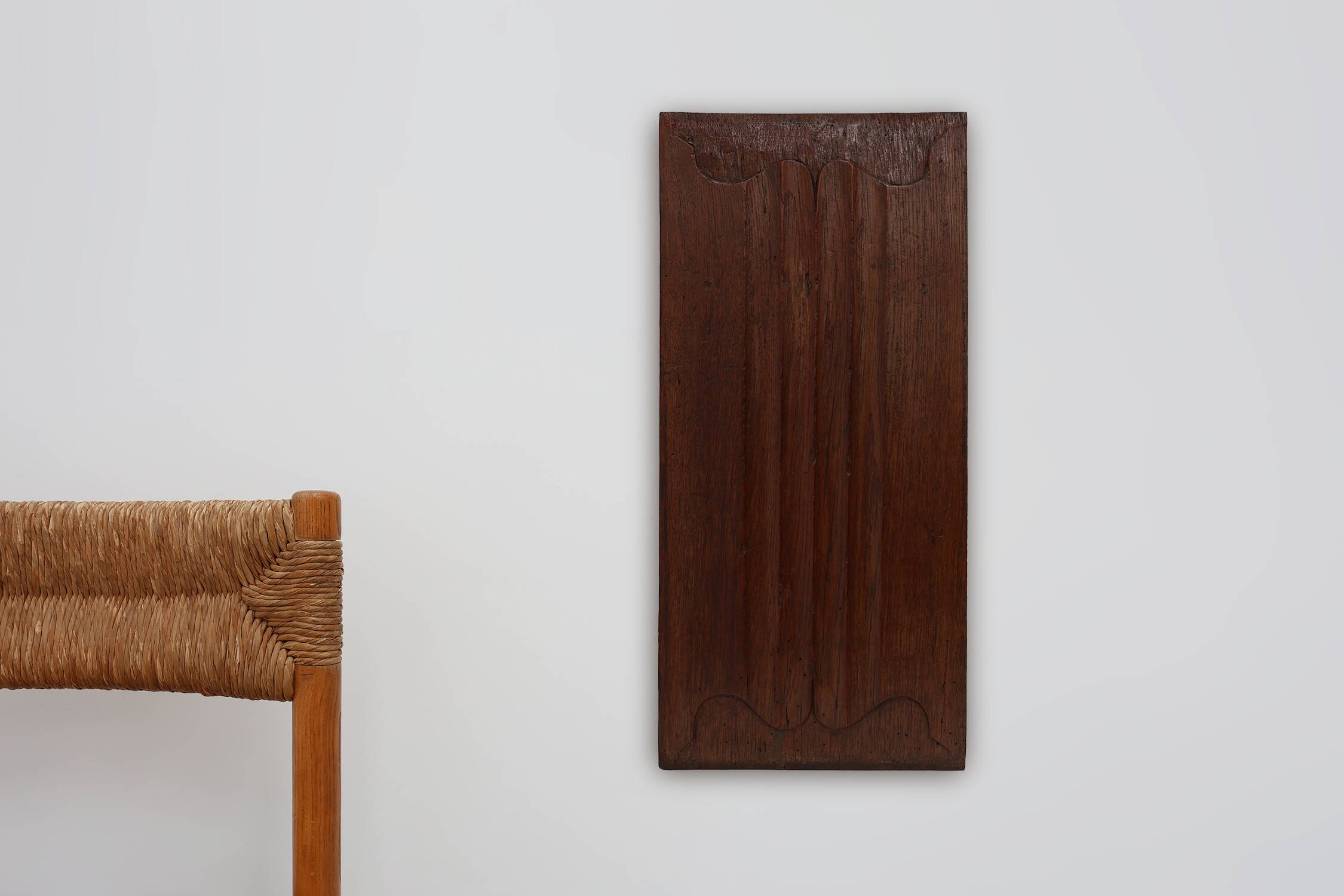 16th Century oak carved Gothic Panel, France