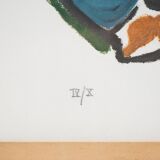 Ansgar Elde, Il Bostrico, 1990s, monotype print and woodcut