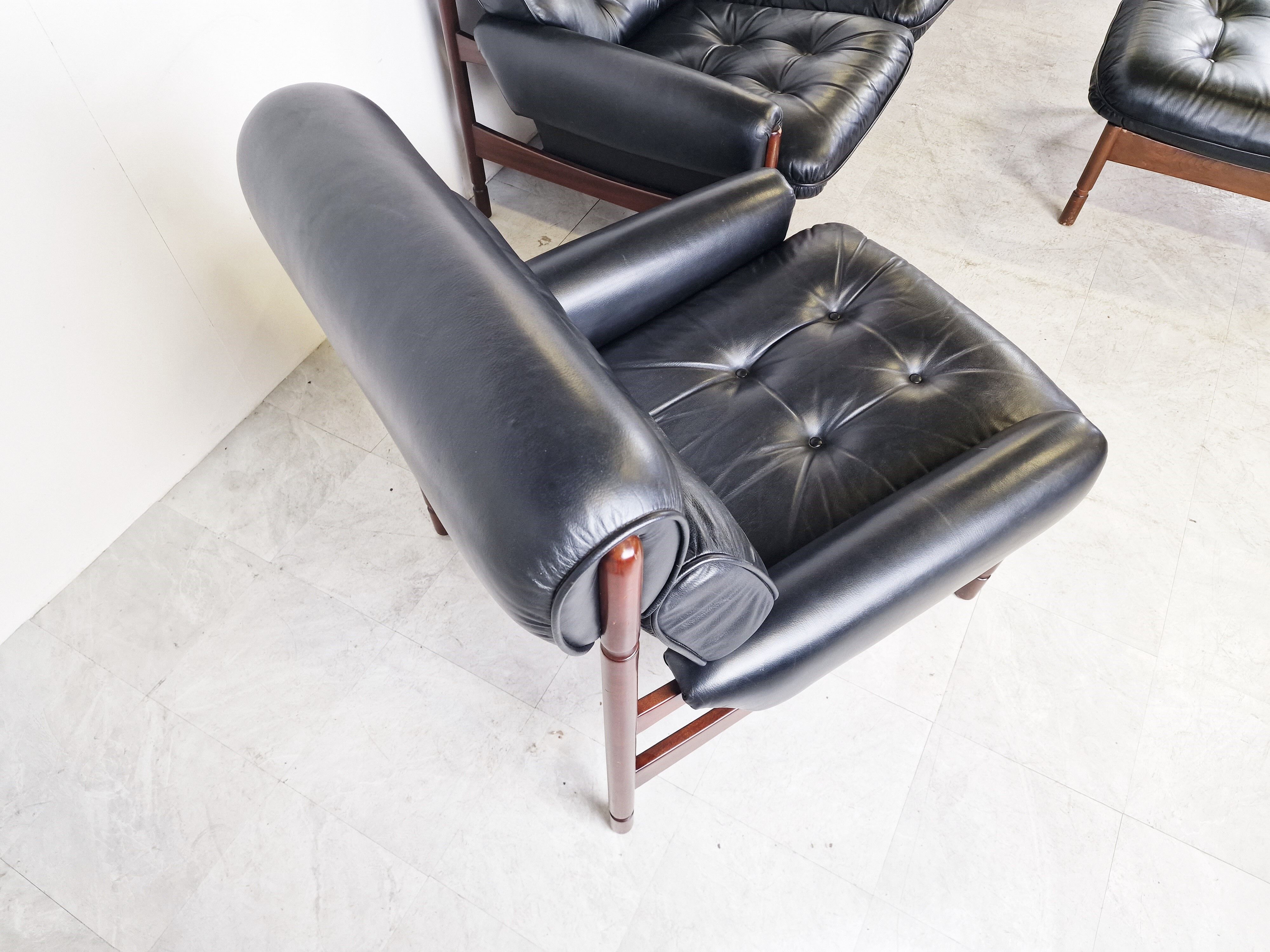 Mid century scandinavian sofa set, 1960s