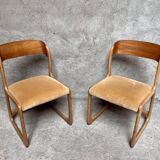Pair of Baumann Traineau chairs