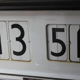 Vintage Clock Solari Udine, 1960