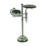 Ashtray floor vintage metal with table top