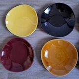 8 Vintage plates, 60s/70s