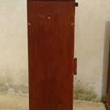 Oak bedside tables, vintage pair