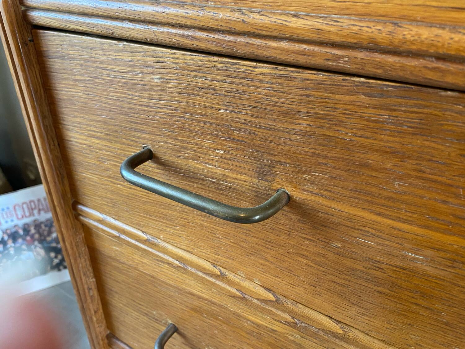 Commode vintage en chêne des années 60