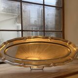 Silver-plated fish dish from the Christofle house.