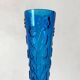 Antique soliflore vase in cobalt blue glass