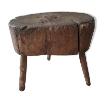 Old log or tripod stool