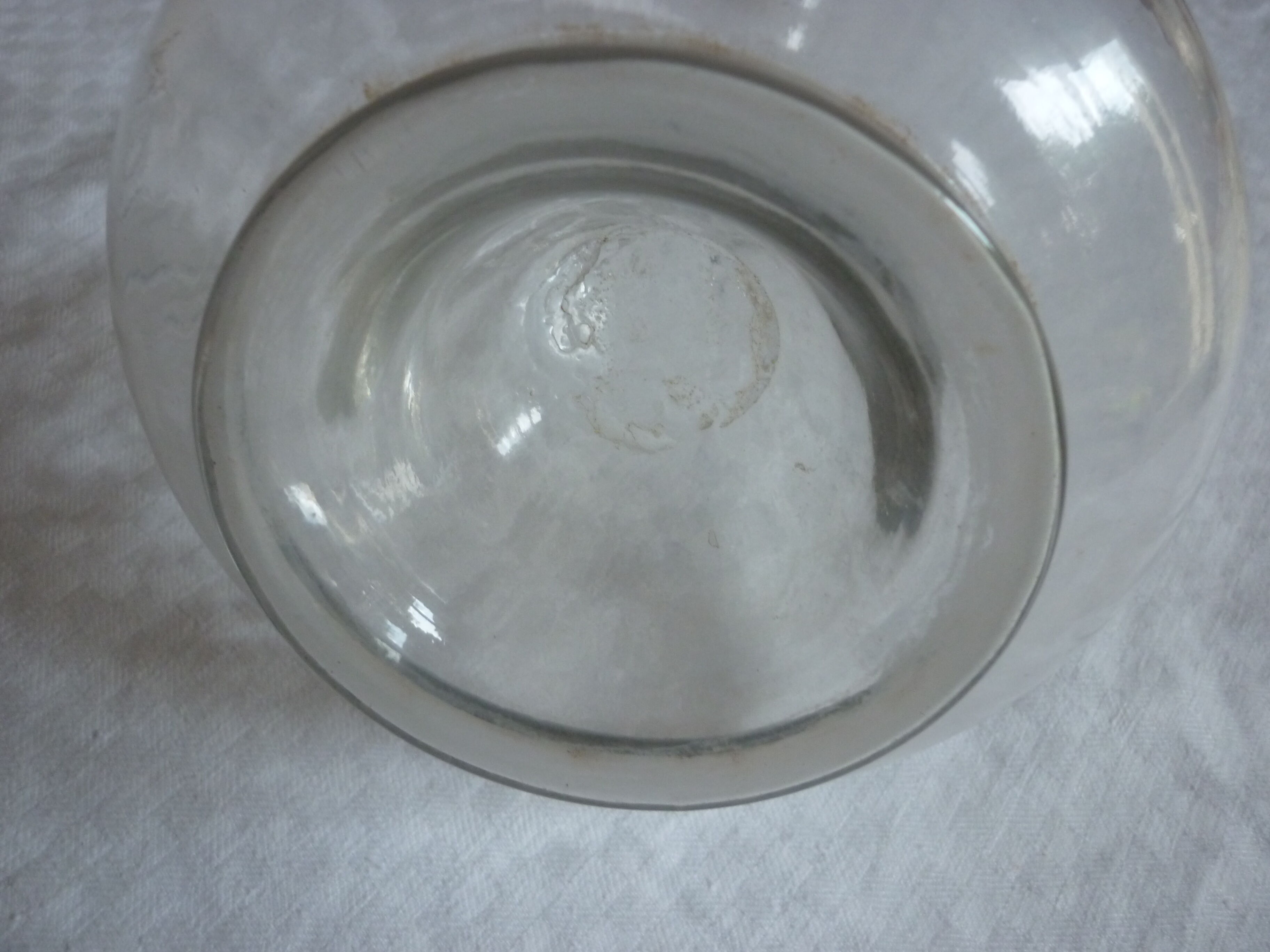 Old decanter glass carafe st emilion