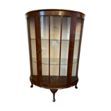 Chippendale-style English-style display case