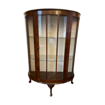 Chippendale-style English-style display case
