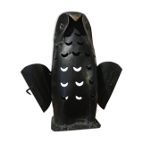 Metal owl, photophore