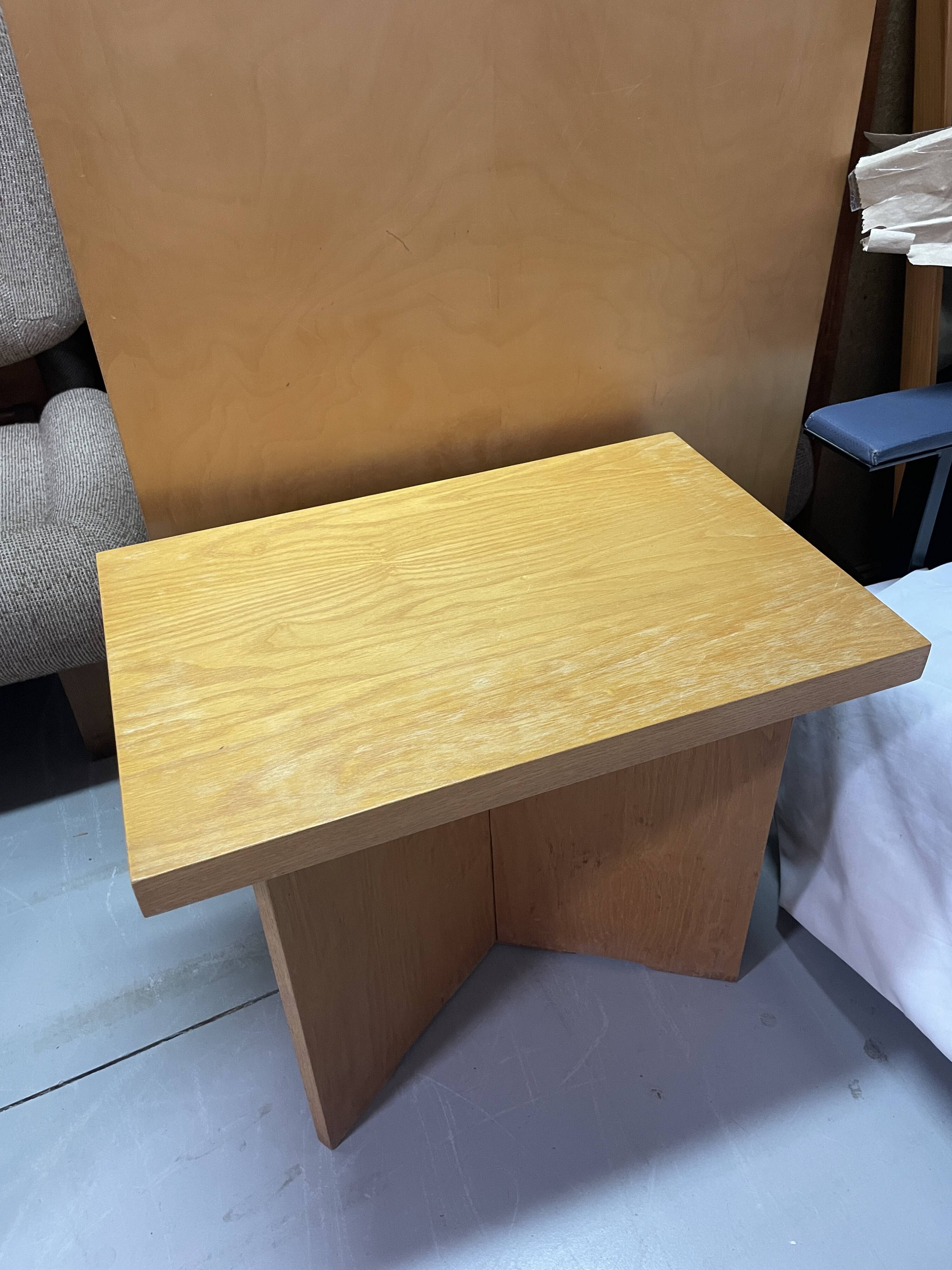 Vintage wooden side table from the 1960s