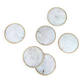 Vintage mother-of-pearl coasters