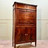 Lady's Secretary In Mahogany Louis XVI XVIII Eme Century