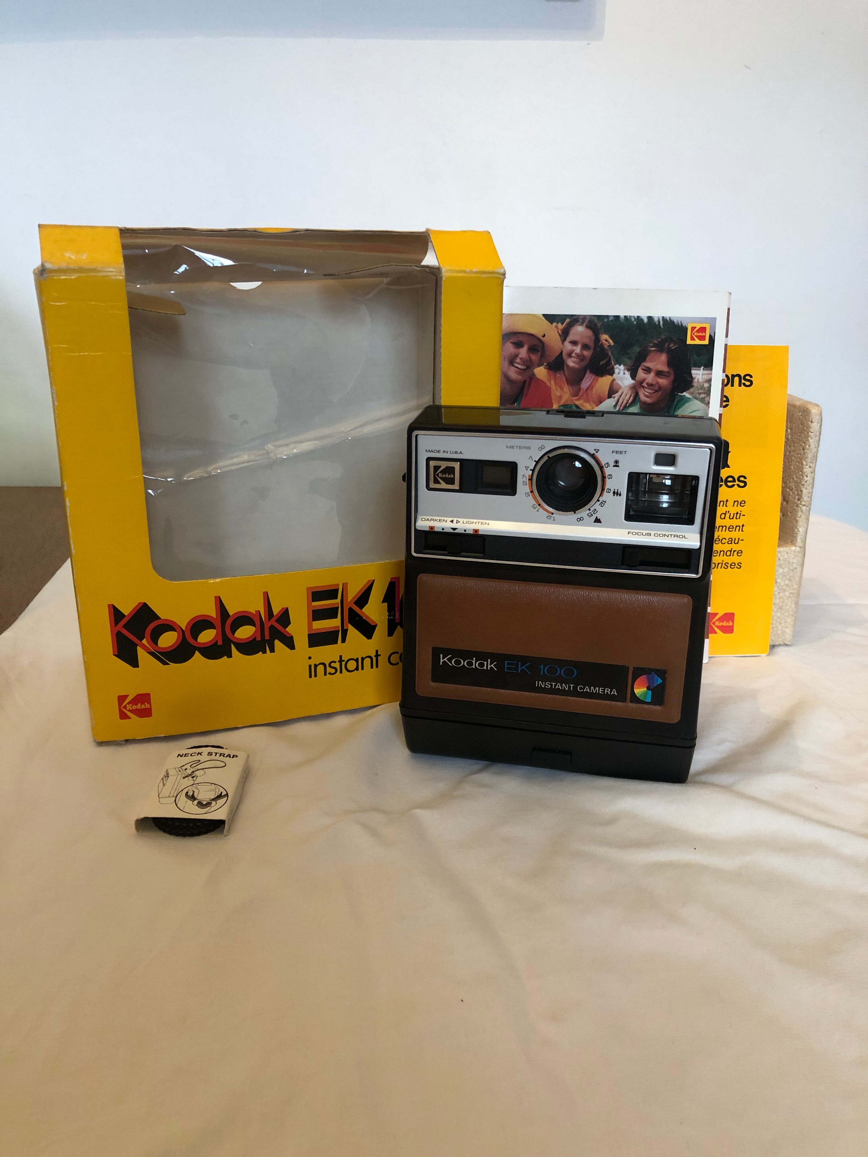 Instant polaroid vintage kodak ek 100