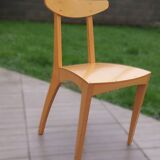 8 Zina chairs signed by Thibault Desombre