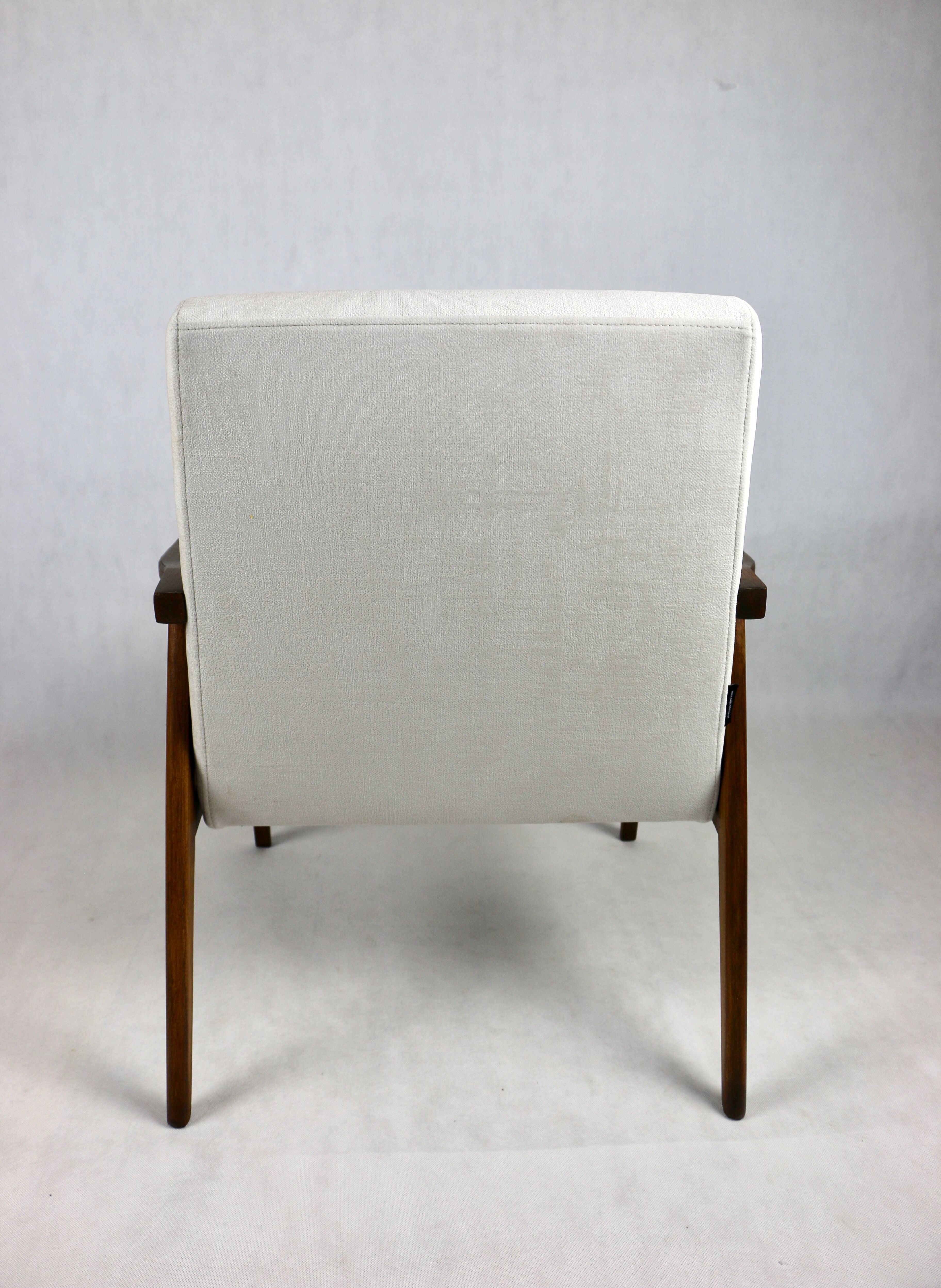 Fauteuil beige vintage, années 1970