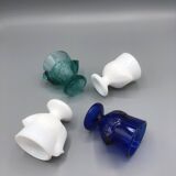 Set of 4 vintage Luminarc egg cups