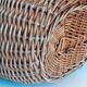 Vintage wicker oval basket