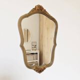 Golden vintage mirror