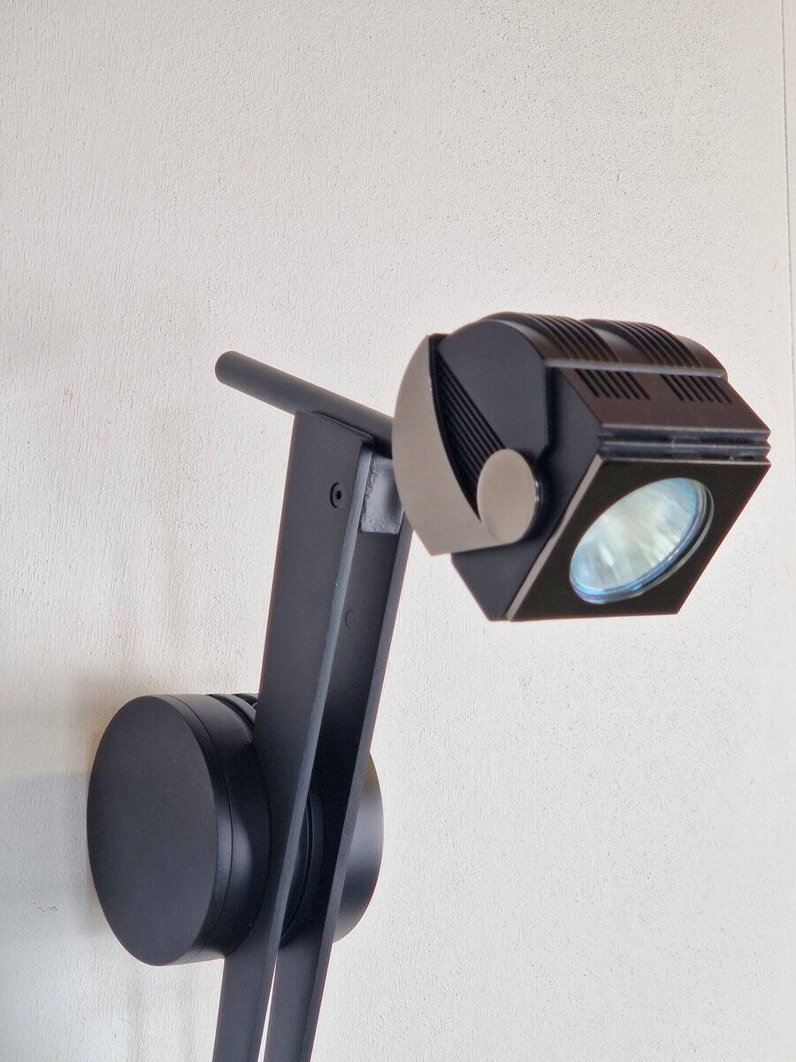 Postmodern Metal Wall Spot Lamp from Debsch Aster, Italy, 1980s