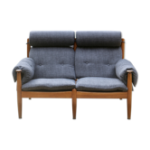 2-seater sofa year 1960 by Eric Merthen for Ire Møbler, Sweden 196