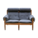 2-seater sofa year 1960 by Eric Merthen for Ire Møbler, Sweden 196
