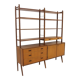Teak "Reform" library, Skaraborgs Möbelindustri Tibro, Sweden, 1960