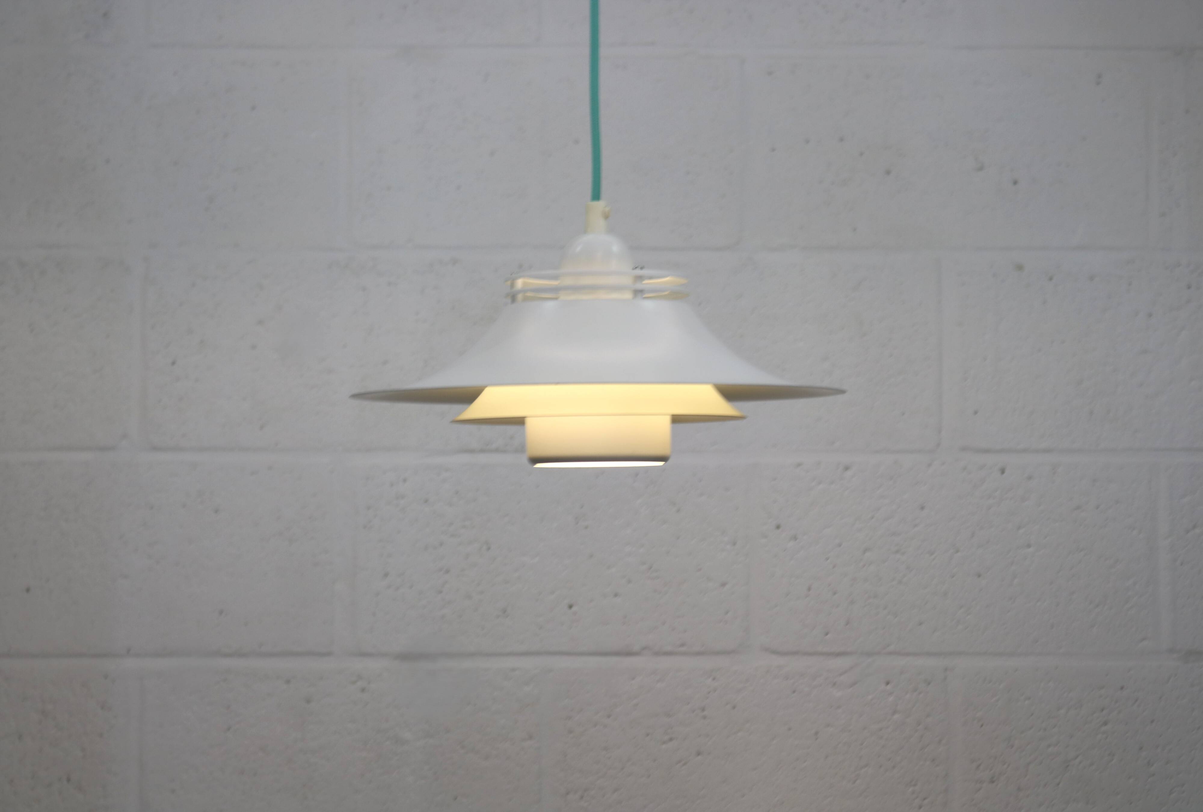White Danish ceiling lamp *** Danish design *** Form Light *** model 52401