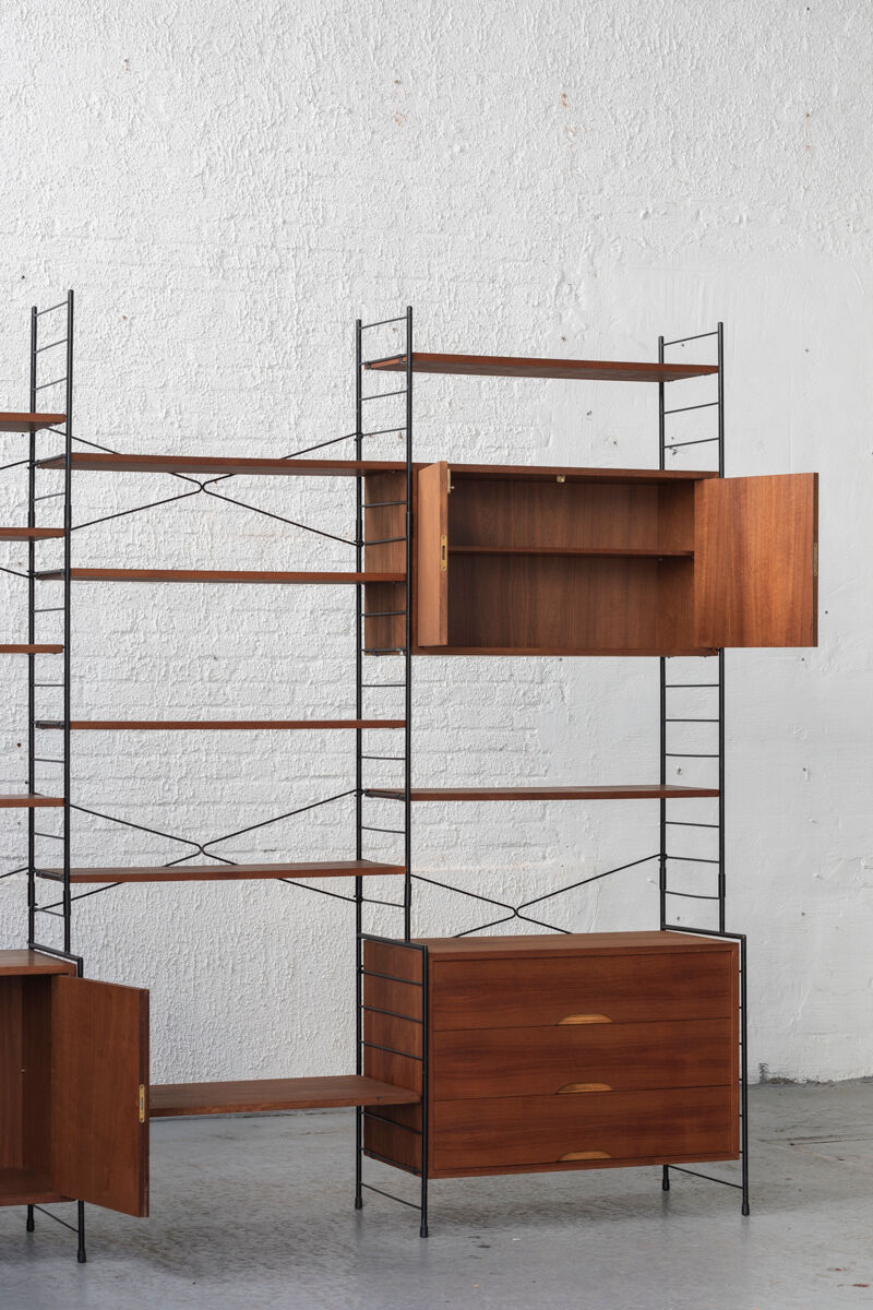 3-Piece wall unit by WHB, Germany 1970’s