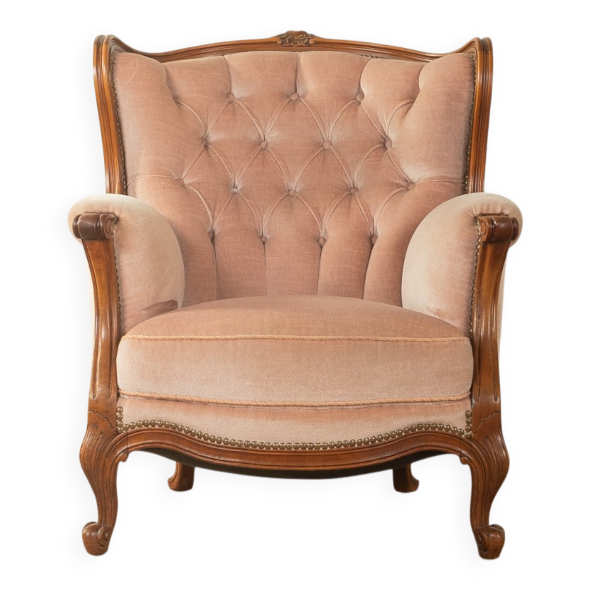 Classic Rococo armchair around 1900 in baroque style