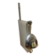 Vintage chrome metal pendant – 1970s design