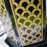 Wooden laque lamp foot