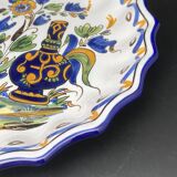 Decorative handmade plates with bird and jar motif – 1024DA11