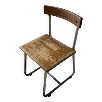 Chaise enfant vintage scandinave