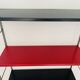 Adjustable wall shelf Mid-Century Modern in brass and metal