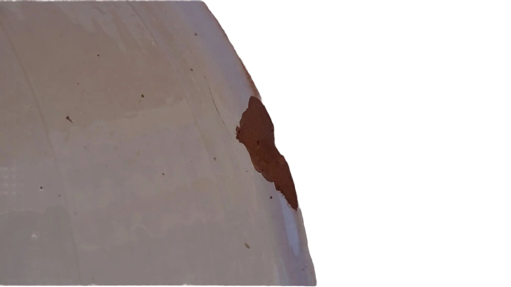 Grand lebrillo vintage en faïence espagnole Triana avec coq