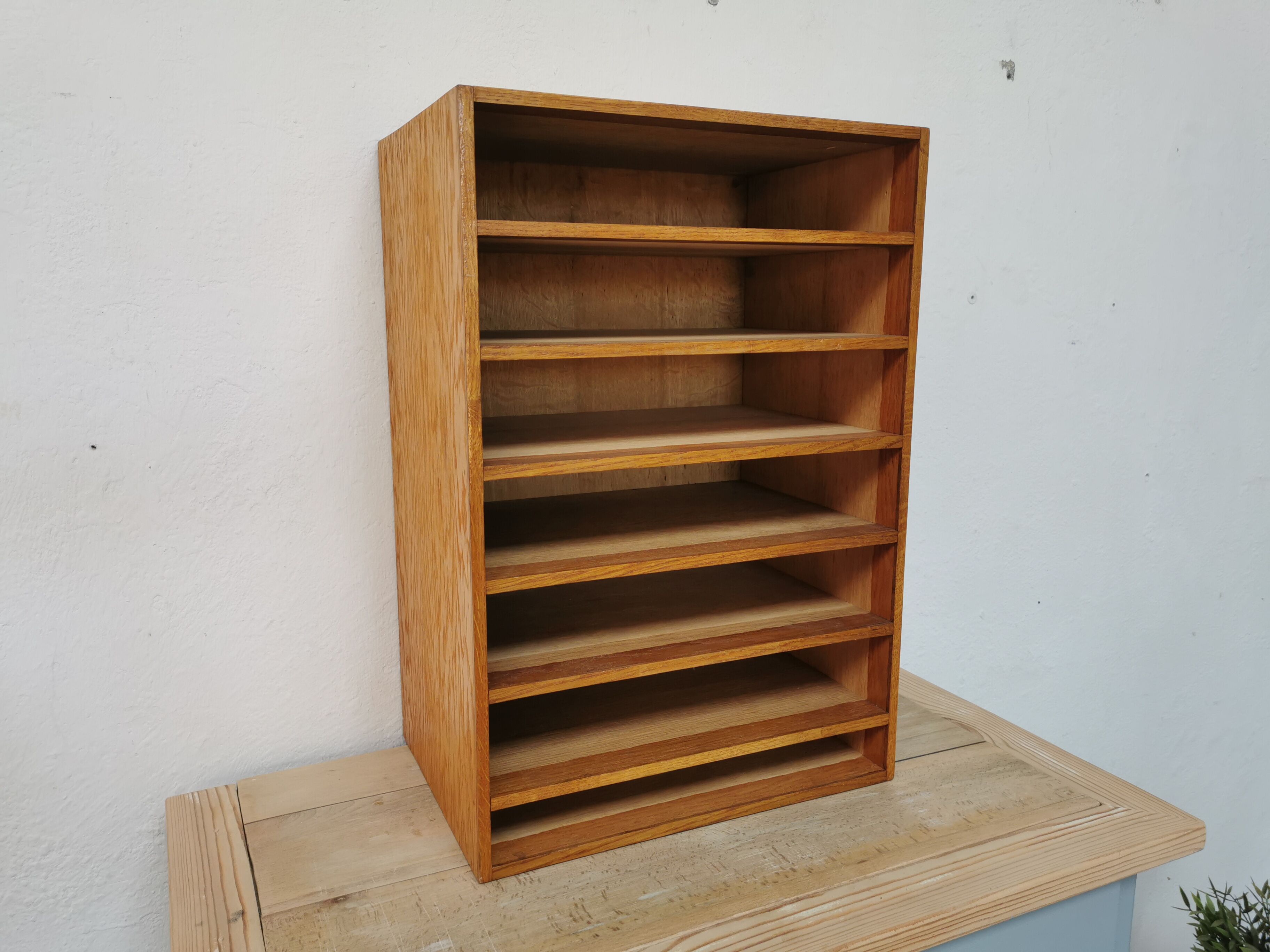 Range document vintage trieur classeur